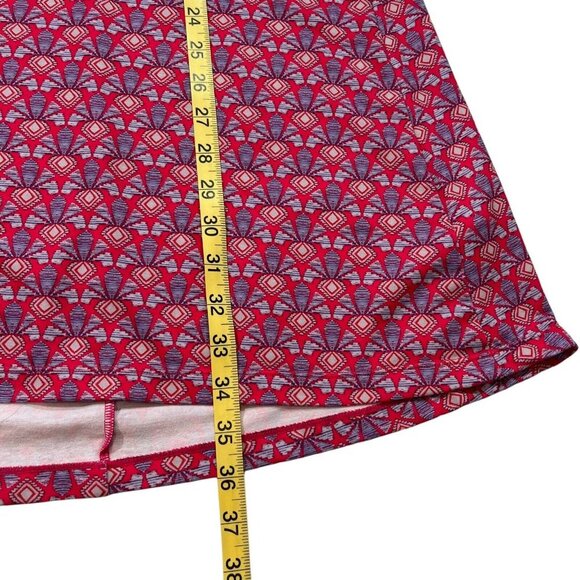 Prana Women's Pink and Purple Patterned Athletic‎ Padded Quinn Dress Size Medium - Picture 10 of 10